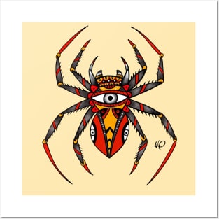 Spider Design Posters and Art